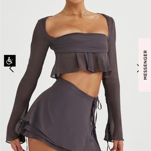 House of CB top in gray.